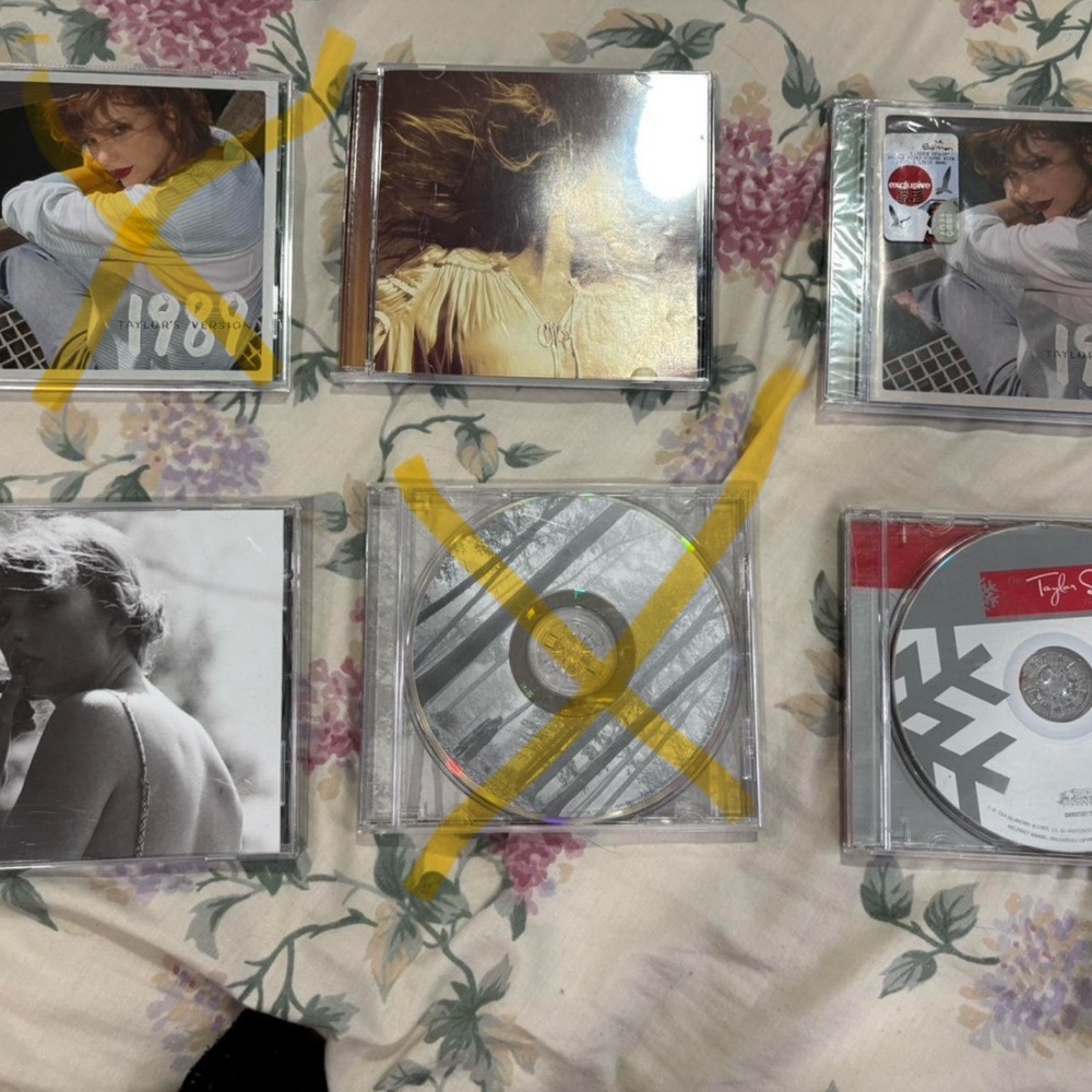Taylor Swift CD Collection